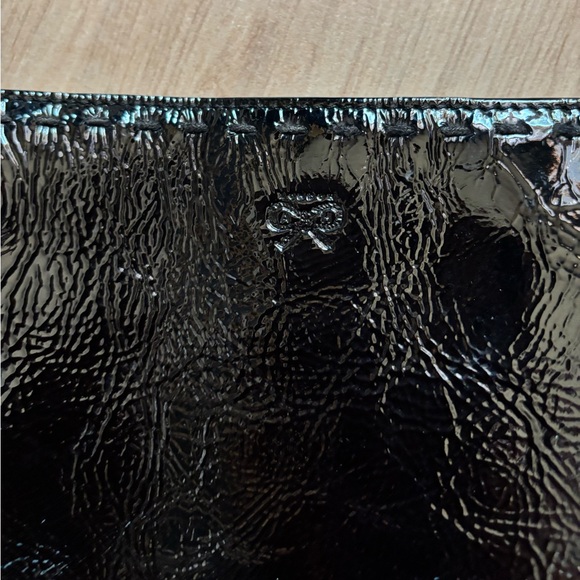 Anya Hindmarch Tassel Tote Bag Black patent leather - Picture 2 of 8